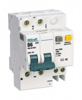 Автоматический выключатель дифференциального тока (дифавтомат, АВДТ) 15129DEK