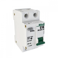 Автоматический выключатель дифференциального тока (дифавтомат, АВДТ) 16012DEK